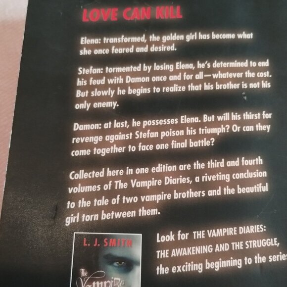 L.J. Smith - The Vampire Diaries - Two Book Set - Picture 2 of 5